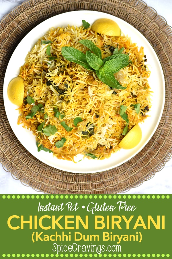 Image for Chicken Biryani made in Instant Pot