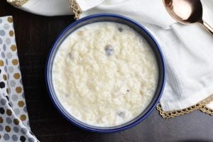 Rice Pudding- Kheer in Instant Pot
