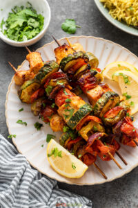 Chicken and vegetable skewers-Best Barbecue Recipes