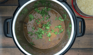 Kidney Beans and Rice, Instant pot, Pot in pot