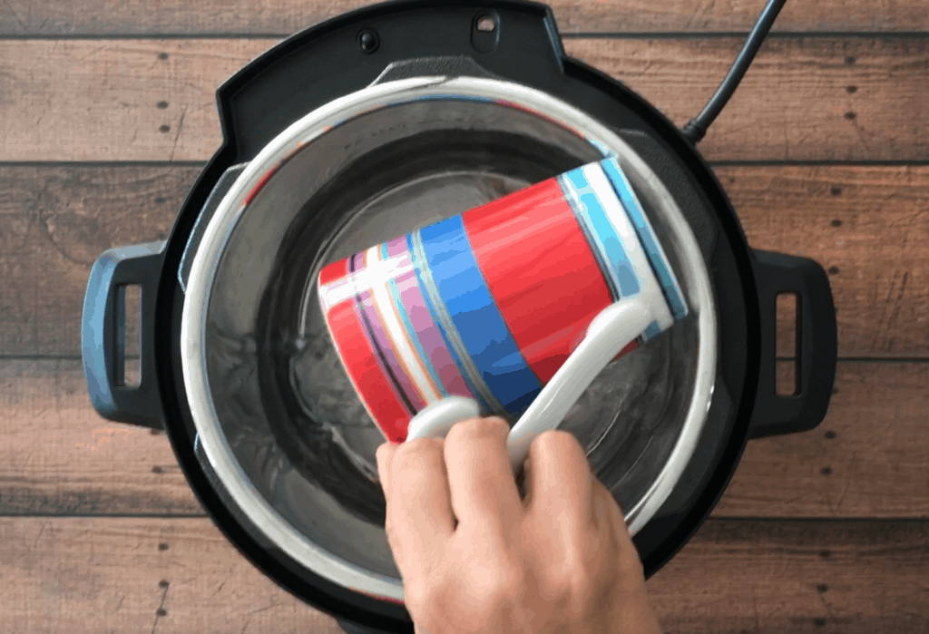 Adding water to the Instant Pot