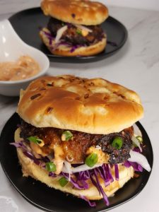 Air-Fryer-Orange-Turkey-Burgers-Best Barbecue Recipes