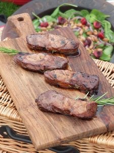 LAMB LEG STEAKS IN A HERB MARINADE-Best Barbecue Recipes