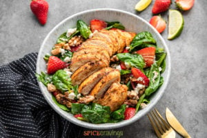 Grilled Cajun Chicken Salad- Best Barbecue Recipes