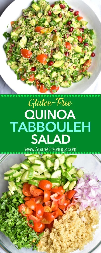 Quinoa-Tabbouleh-Salad, Gluten Free Tabbouleh Salad