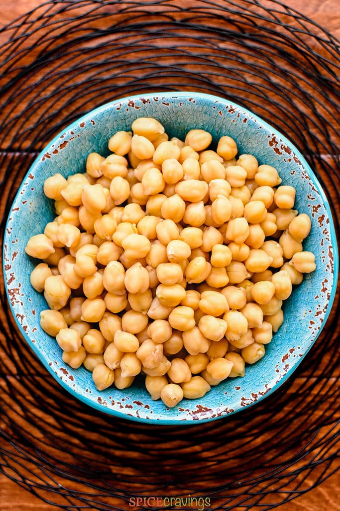 Instant Pot cooked Chickpeas