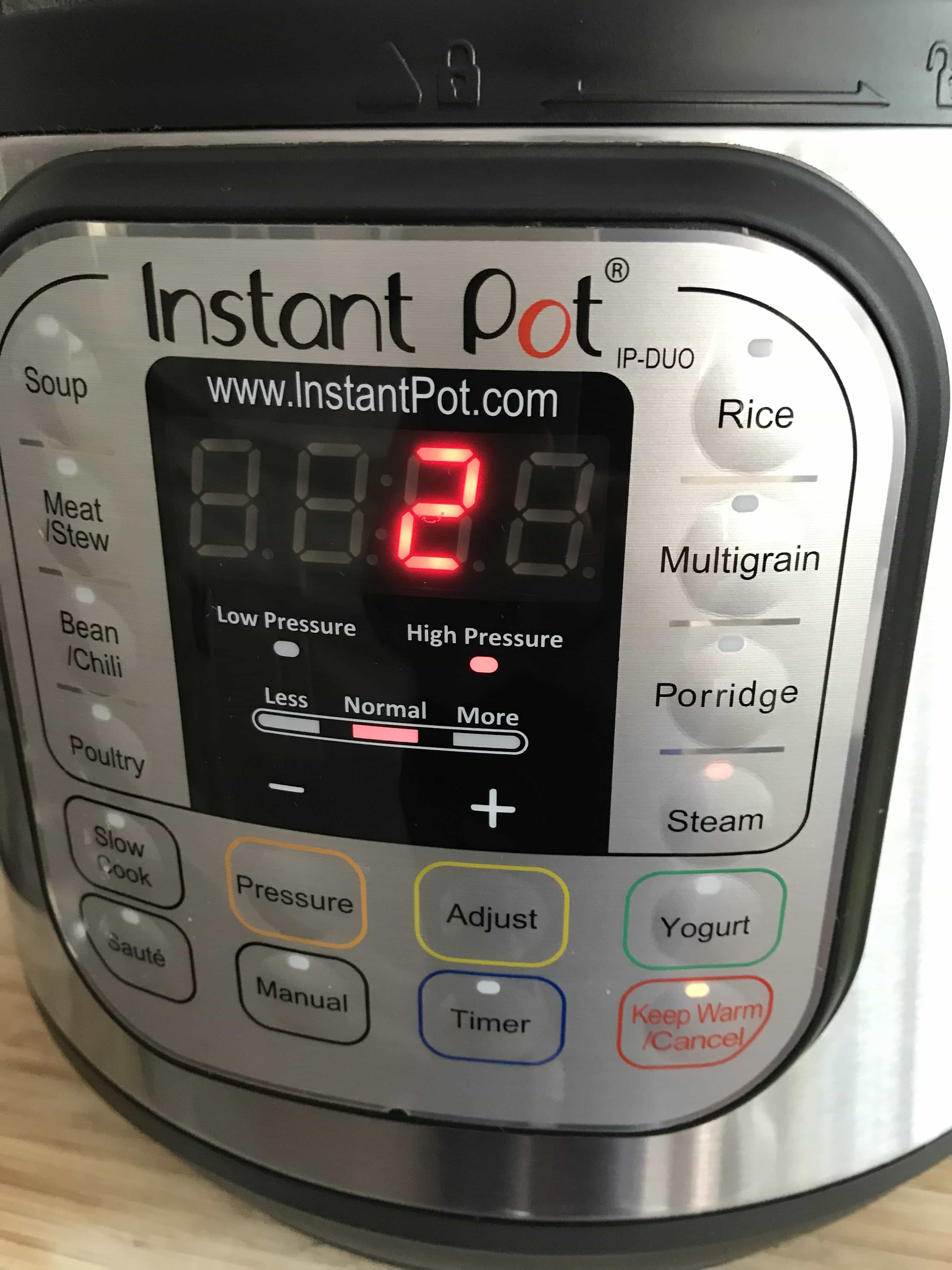 Instant Pot DUO Water test
