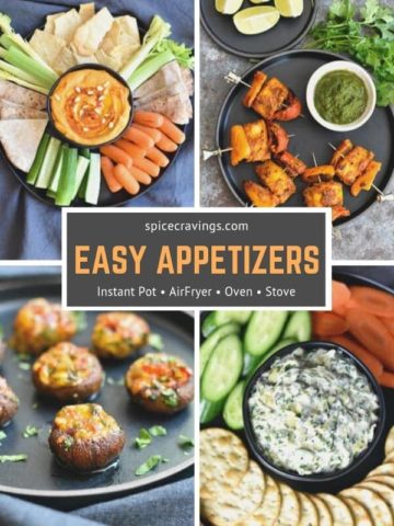 A collection of Easy Appetizers recipes including dips, chicken wings and more