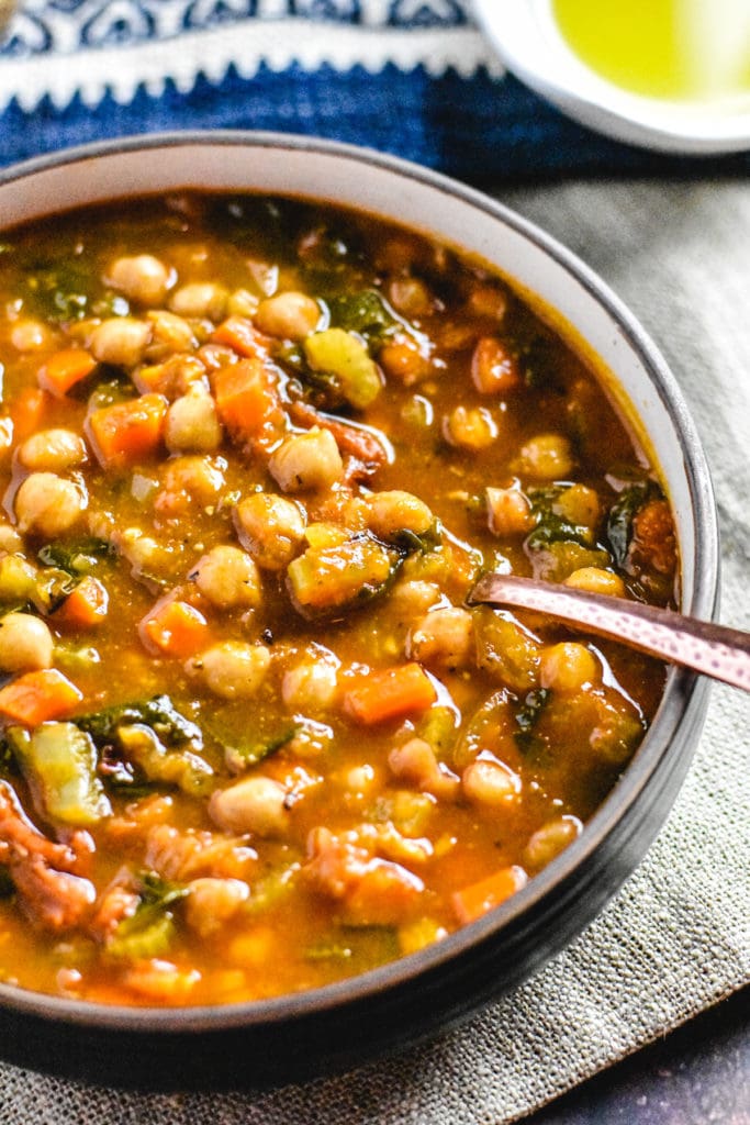 Moroccan Chickpea Soup - Spice Cravings