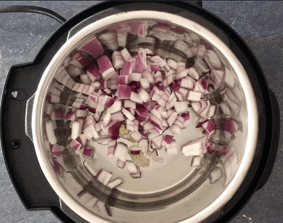 Sautéing onions in the Instant pot