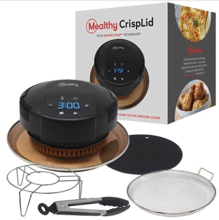 Accessories included in the box for Mealthy Crisplid