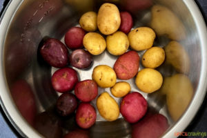 baby potatoes in the instant pot