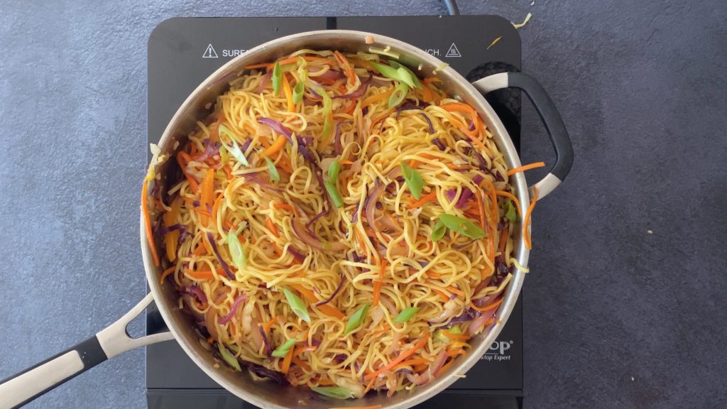 Easy Vegetable Chow Mein Recipe | Spice Cravings