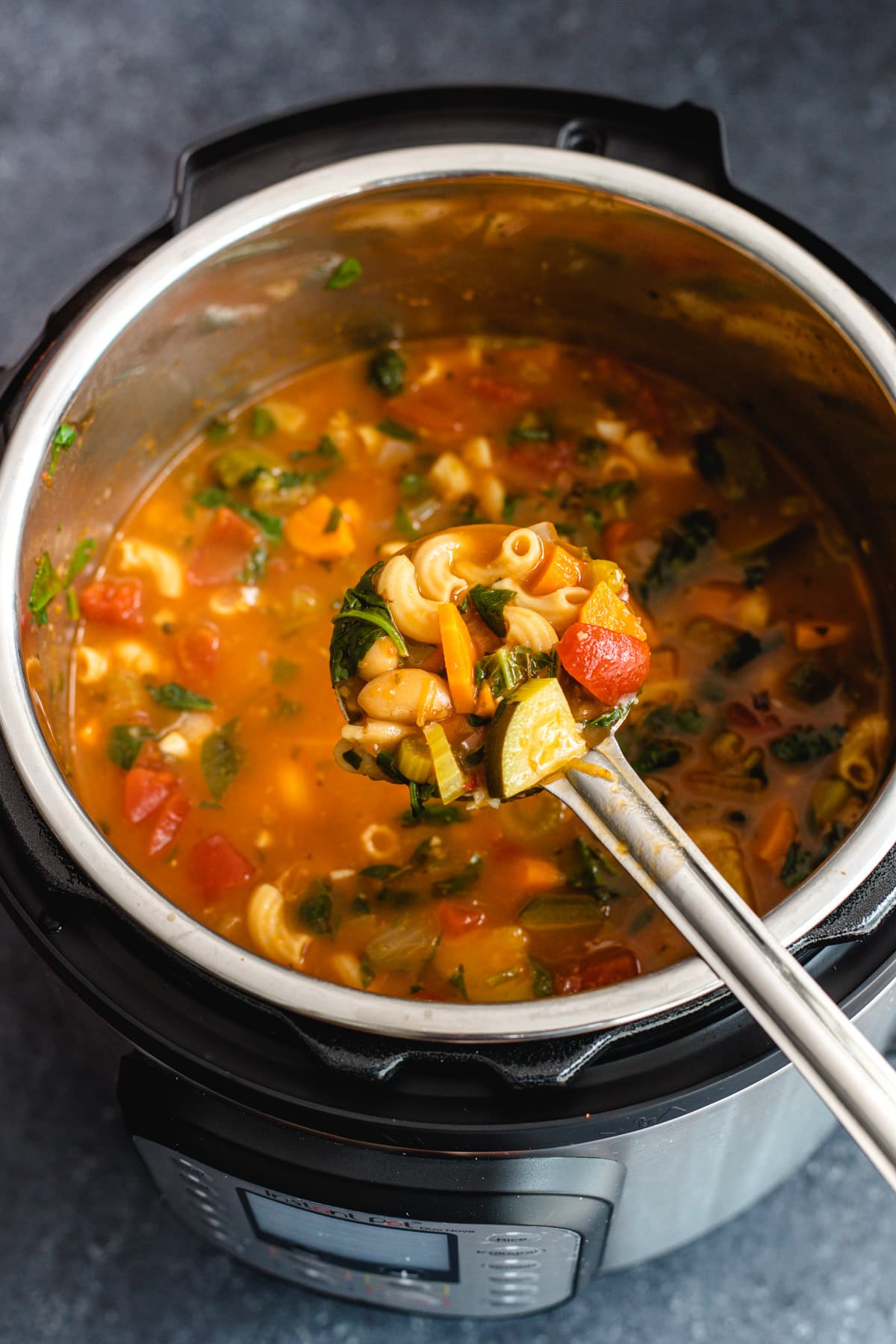 minestrone soup in instant pot