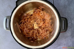 fried onions in instant pot