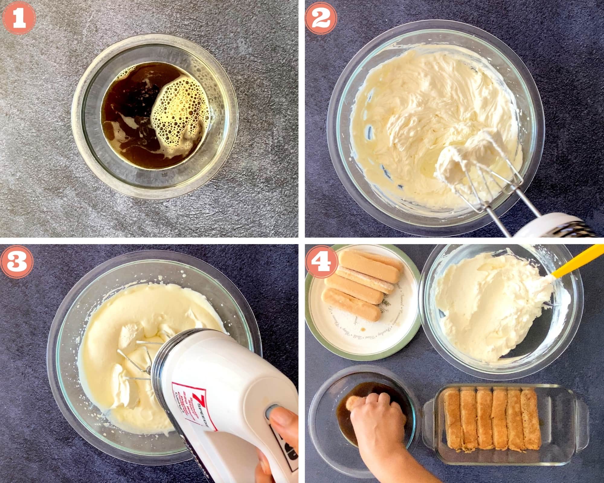 four step grid beginning tiramisu recipe without eggs
