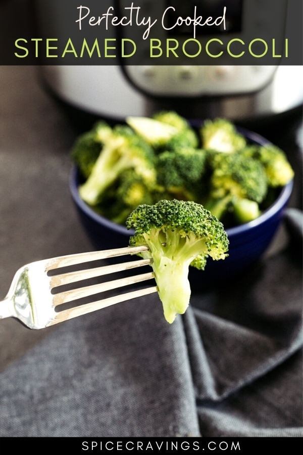A fork of Instant Pot broccoli