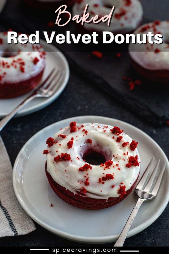 Baked Red Velvet Donut