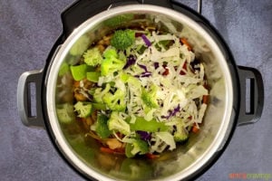 broccoli and cabbage in instant pot