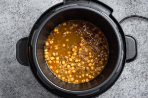 Chana Masala Curry in the Instant Pot